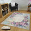 Tapis antibactérien 100% polyester 5,9 x 9,2 pi Luxurious Pois en feutre antidérapant en PVC, d'une hauteur de poils de 0,3 po | Lavable à la machine, impression numérique 3D, parfaite pour le décor du salon et de la chambre à coucher-945699176