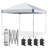 Aoodor Iron Pop-Up Canopy with Wheeled Storage Bag-85988825-90566760