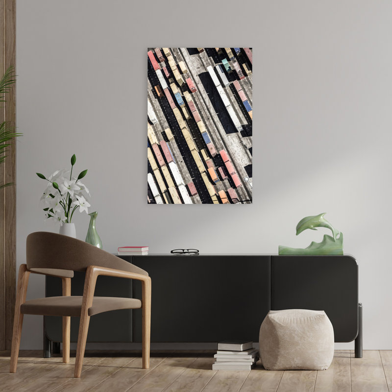 Art contemporain, art contemporain abstrait, H 36 po x l 24 po