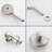 Volume Control Shower Faucet with Rough in-Valve-98127046