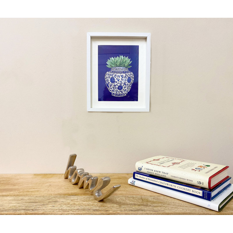 Burchinal Text & Numbers Letter Block