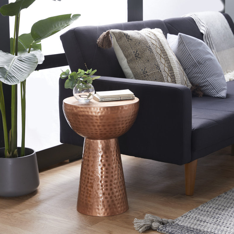 Table d'appoint Dolina, Cuivre