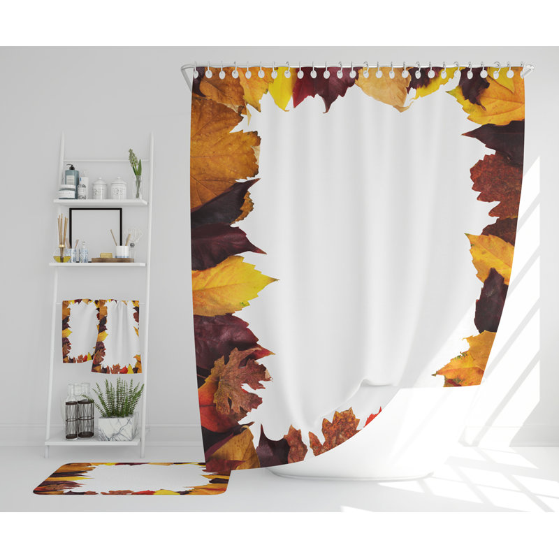 Niaisha Polyester Shower Curtain Set