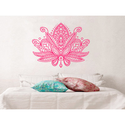 Décalcomanie murale fleur mandala lotus Estrella