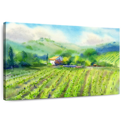 Paysage viticole