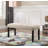 Fabric Dining Bench with Nailhead Trim-1047957647