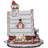 Kurt Adler 12-Inch Lighted Christmas Gingerbread House