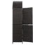Armoire de rangement 72 po en osier avec tablettes-1301939188