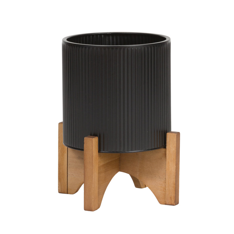 Pot Everett avec base arquée Everett, H 12,25 po x l 9,75 po x P 9,75 po