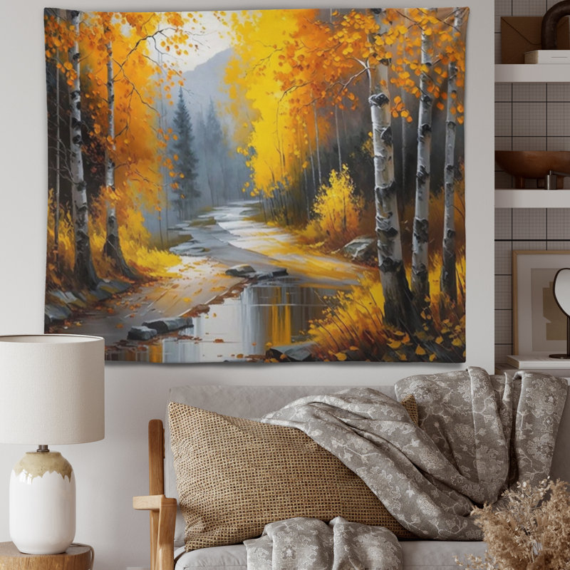 Polyester Tapestry, 32" H x 39" W
