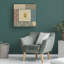 Art mural sur toile tendue - «English Manor 4 Square» de Gail Fraser pour décoration de salon, de chambre à coucher ou de bureau - 18 x 18