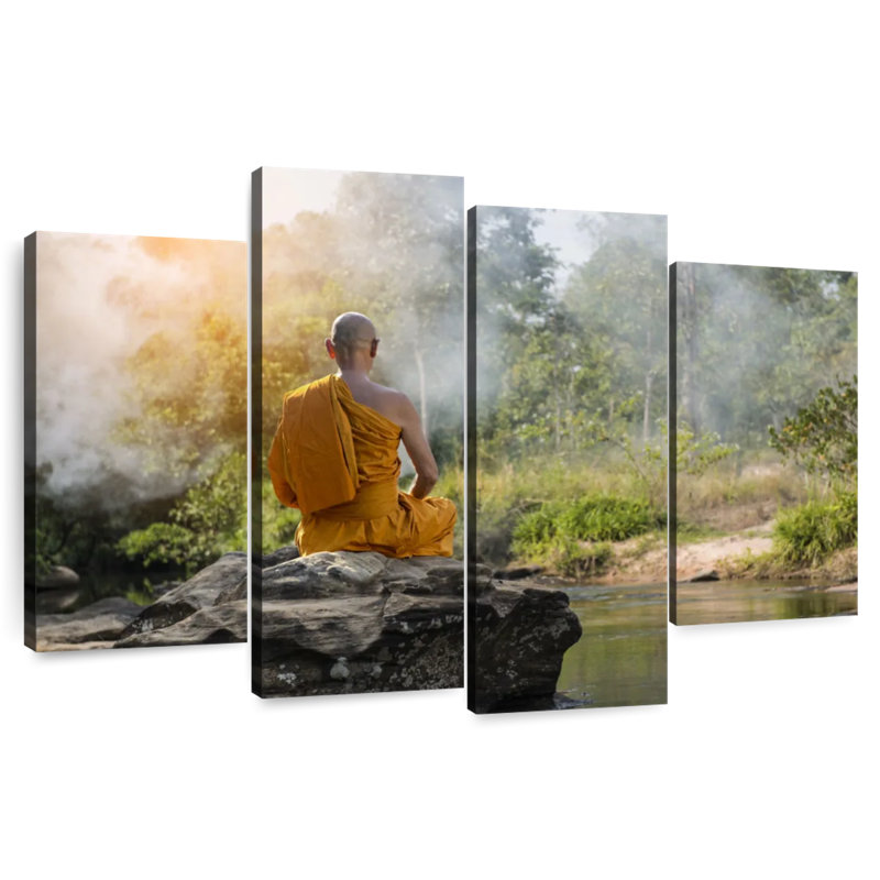 Adella Buddhist Monk Nature Meditation