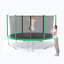Ensemble de trampoline pour cour / extérieur rond de 14 pi GVDV avec système de sécurité-126318644-133206951