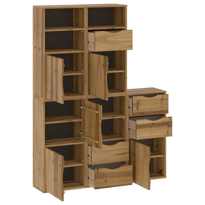 79cm H x 40cm W Bookcase, Natural