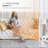 HomCom 1500 Watt 6450 BTU Electric Tower Space Heater with Adjustable Thermostat , Remote Included and with Digital Display