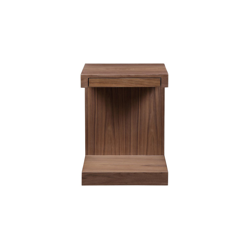 Zio End Table, Walnut