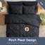 Ensemble d'édredon plissé avec draps Bed-in-a-Bag-103134057-103134053