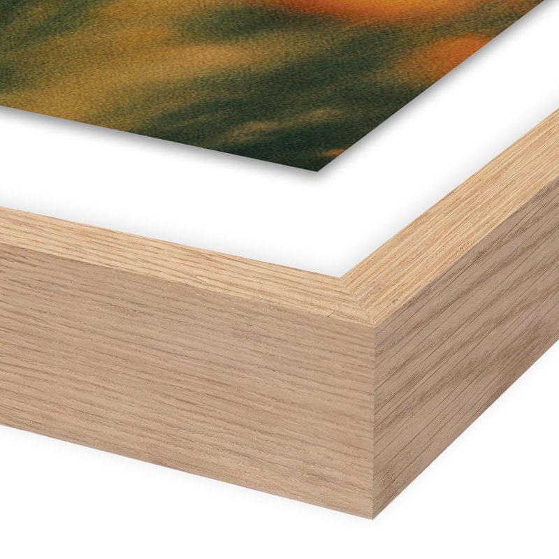 Prairie I Print by Coup D'Esprit, Light Brown, 36" H x 48" W x 2.5" D