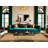 Washable Wheat Stalk Frame Farm Area Rug-1947569906