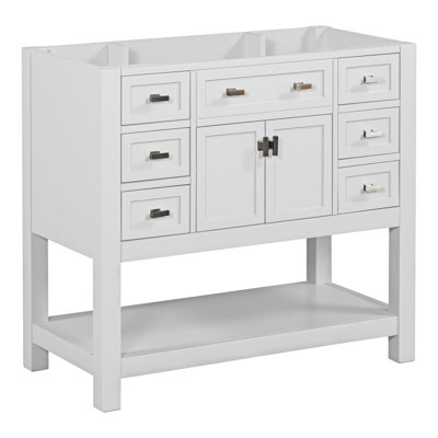 35.2'' Single Bathroom Vanity Base Only
