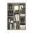 Jonason 105.9cm H x 73.9cm W 11-Cube Reversible Open Shelf Bookcase