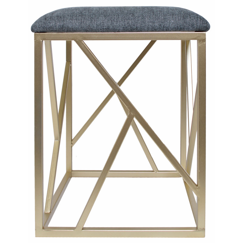 Dehl Metal Accent Stool