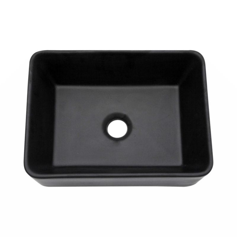 Wenty 12'' Ceramic Rectangular Bathroom Sink