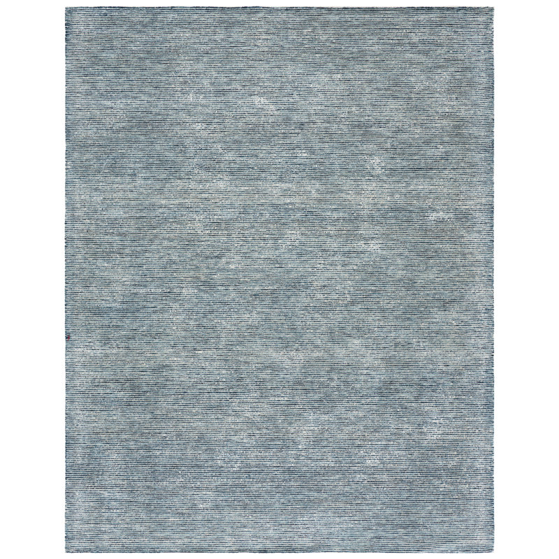 Soho Hand Tufted Viscose;Wool;Cotton Solid Color Indoor Rug, Rectangle 8' x 10'