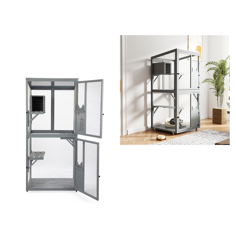 Cat Cage With Wheels