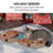Gingerbread Man GIANT Busy Box Cat Scratcher