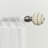 Metal Adjustable 1" Single Curtain Rod-59079008-59079013