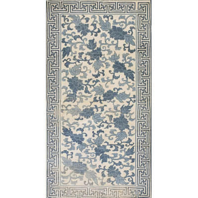 Tapis noué japonais antique