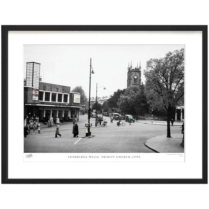 Tunbridge Wells, Trinity Church C1955 by Francis Frith - Single Picture Frame Print, 40cm H x 50cm W x 2.3cm D