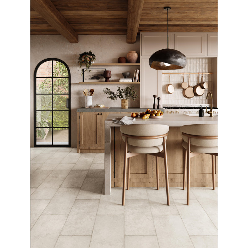 Planche en vinyle de luxe NEUF ADURA Max avec Microban Fresco 12 po x 24 po x 8 mm, Toile (grège)