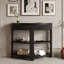 Console avec tiroir et tablettes-368969768