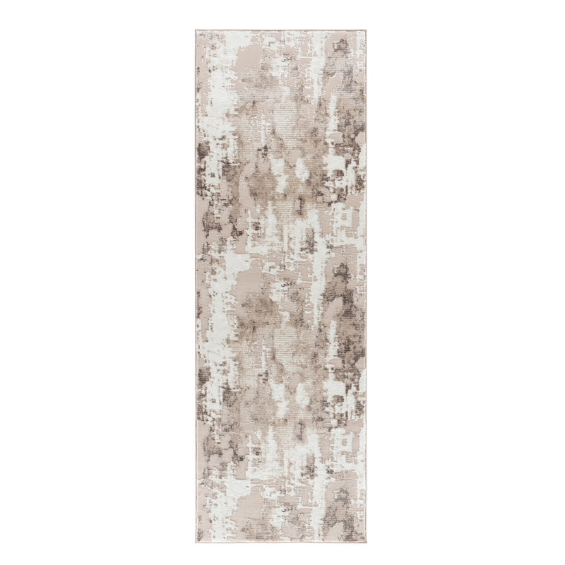 Studebaker Washable Abstract Indoor Rug, Rectangle 2'8" x 8'1"
