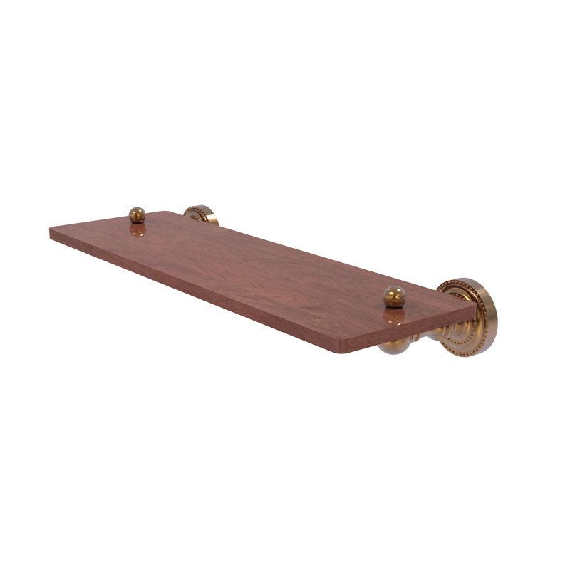 Tablette de support Marchmont, Bronze brossé, H 2,5 po x l 16 po x P 5 po