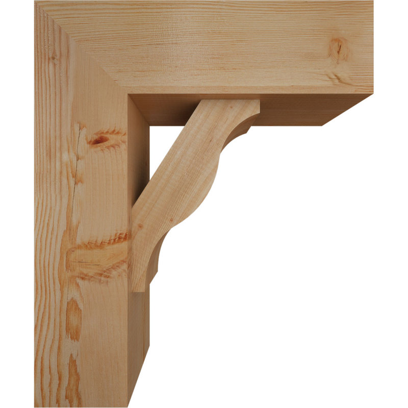Support Funston Block avec support décalé, 24 x 20, Sapin Douglas de l 7 1/2 (lisse)