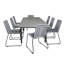 Faiyaz 8 - Person Patio Dining Set with Extendable Rectangular Table