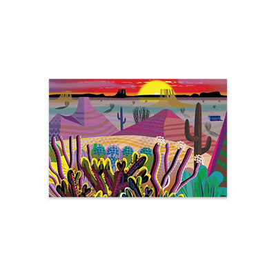 Le désert en vous, impression sur verre acrylique