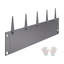 Ensemble de 5 bordures en acier pour bordure antirouille 39 x 5 po gris foncé-125505738-125505736