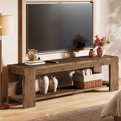 55" Solid Wood TV Stand