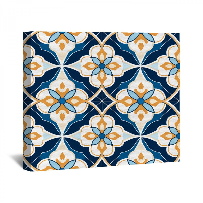 " Geometric Pattern ", 20" H x 30" W x 3" D