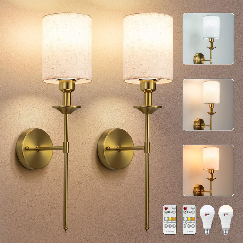 LED Battery Powered Wallchiere