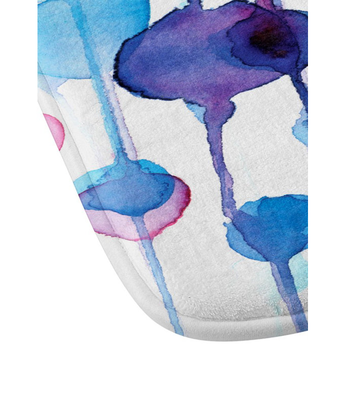 Tapis pour salle de bain abstract aquarelle