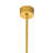 Church 12 - Light Goldtastic Unique/Statement Pendant