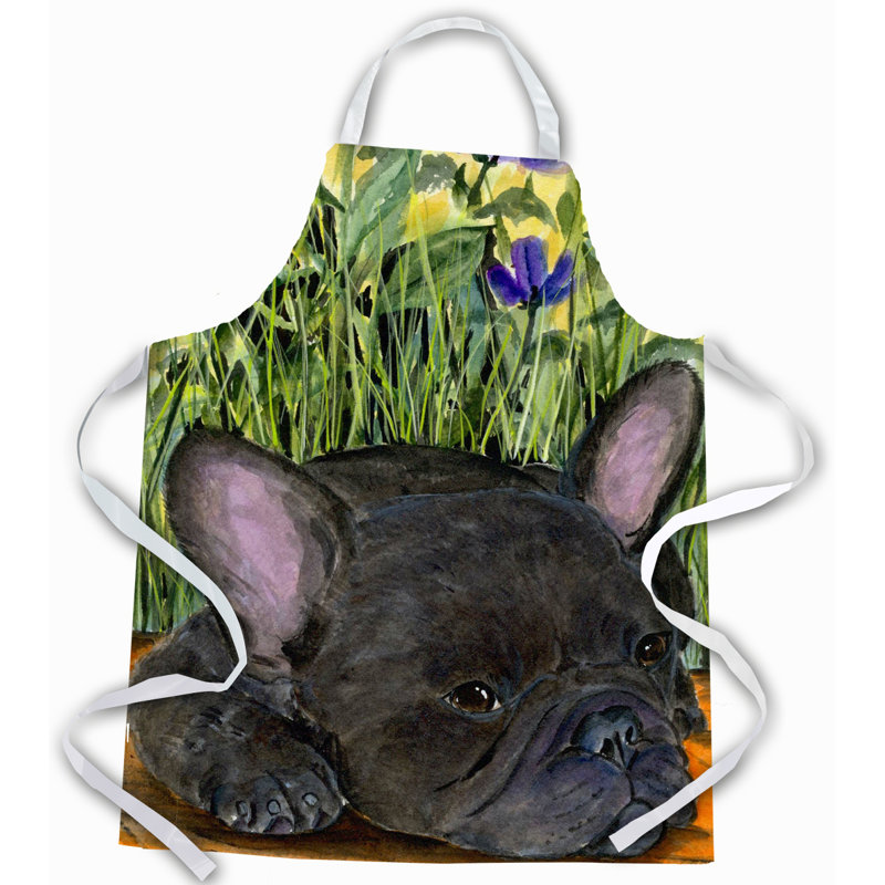 No Pattern Bib Apron