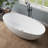 65'' Freestanding Tub Deep Soaking Acrylic Bathtub-126677826