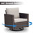 Ingvald 8- Person Outdoor PE Wicker Patio Conversation Set with Fire Pit, Ottomans and Cushions-126021745-126021746