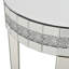 Conception compacte de table de salle à manger argentée compacte idéale pour le coin-repas